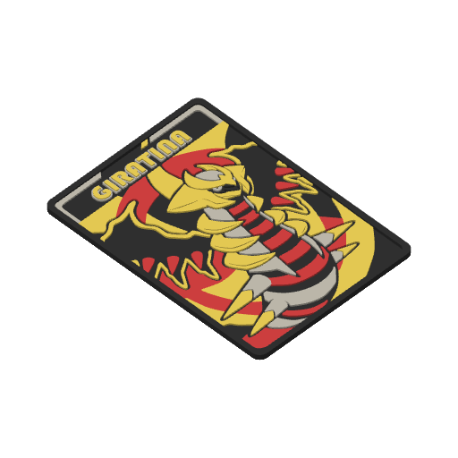 #0487 Giratina print plate 1