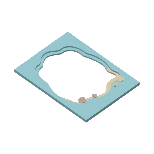 #0007 Squirtle print plate 2