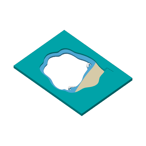 #0007 Squirtle print plate 7
