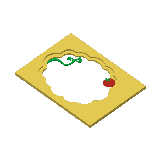 #0025 Pikachu print plate 3