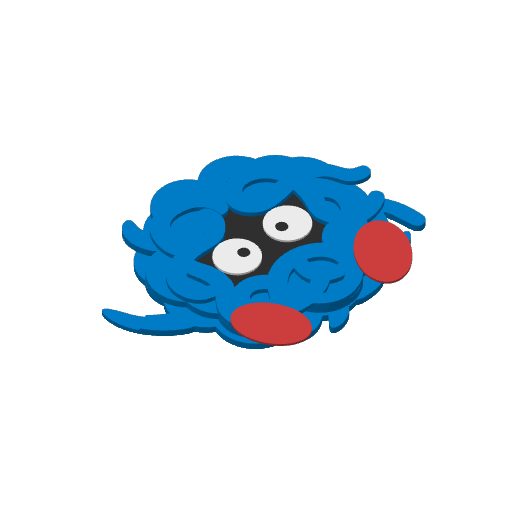 #0114 Tangela print plate 1