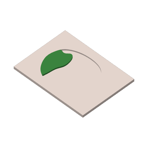 #0143 Snorlax print plate 1