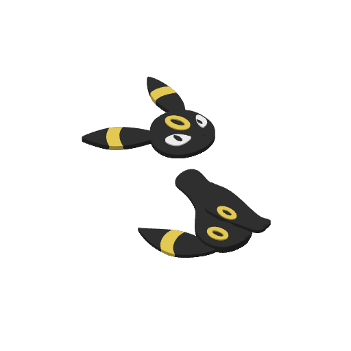 #0197 Umbreon print plate 2