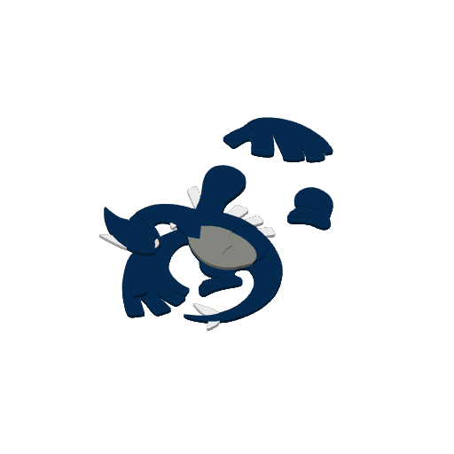 #0249 Dark Lugia print plate 1