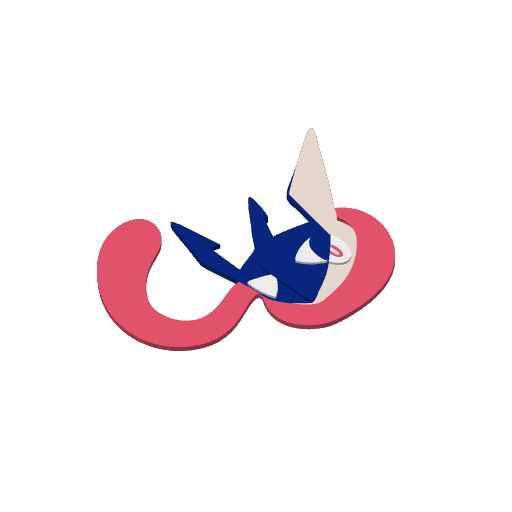 #0658 Greninja print plate 4